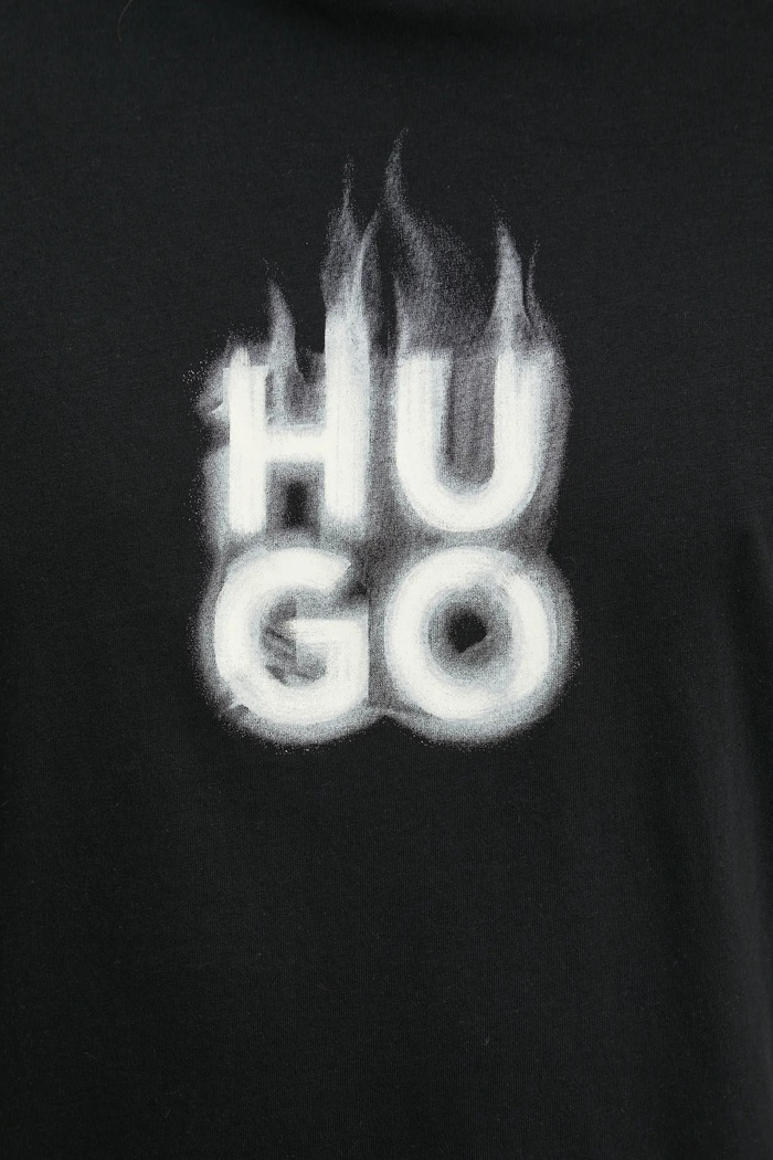 Тениска HUGO 50535363 черен