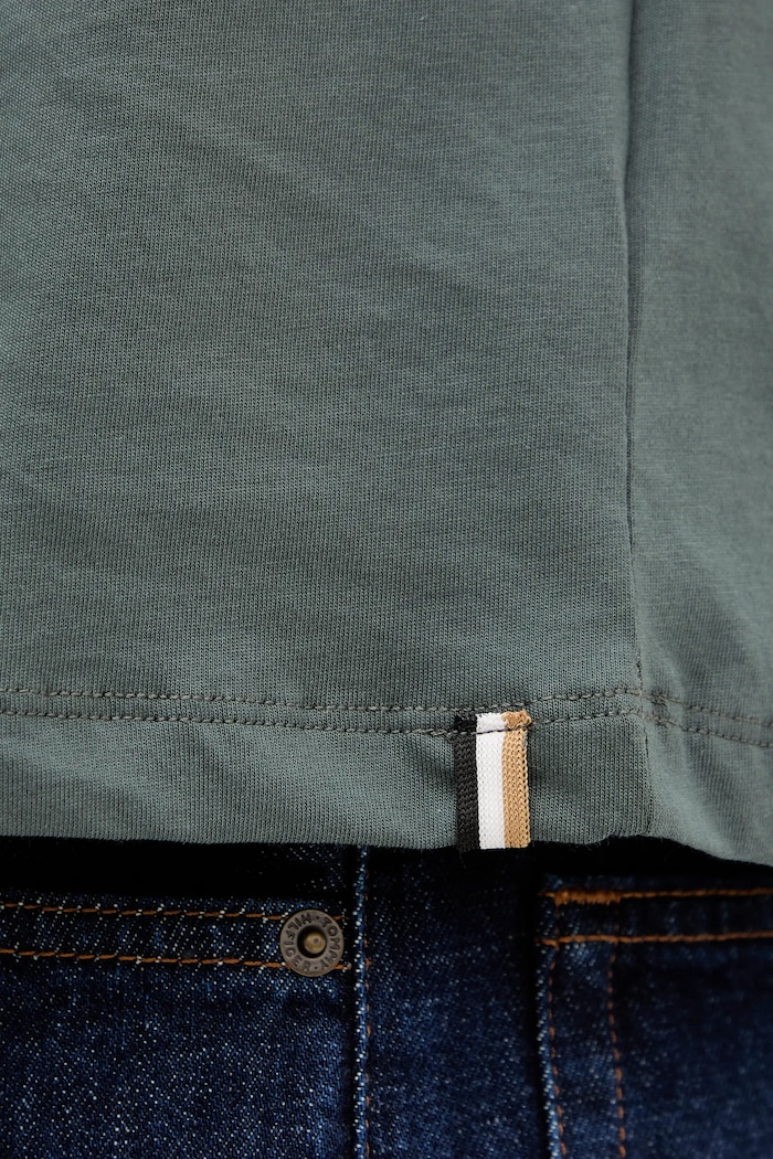 BOSS Tricou bărbătesc din bumbac T-ShirtRN 365 50531401 verde