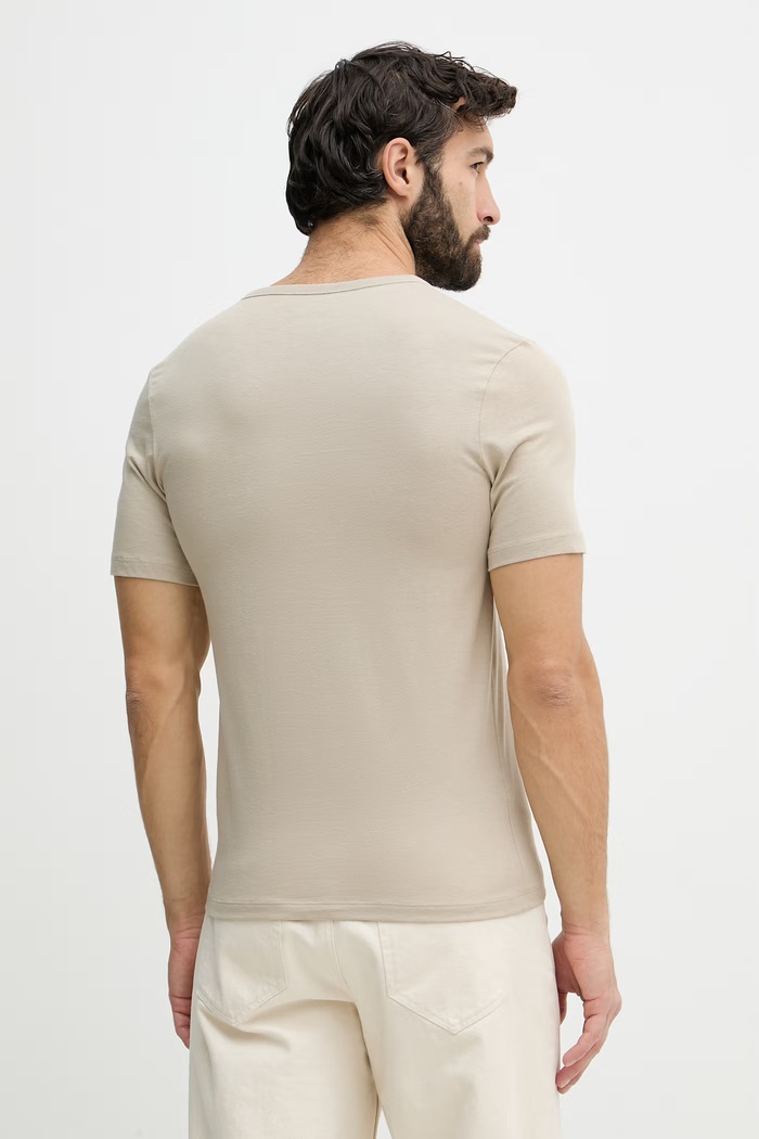 BOSS tričko pánske bavlnené TShirtRN 3P Classic 3-pak 50532468 biela