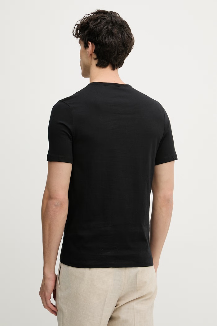 BOSS tričko pánske bavlnené TShirtRN 3P Classic 3-pak 50532468 béžová