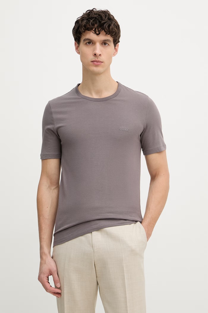 BOSS tričko pánske bavlnené TShirtRN 3P Classic 3-pak 50532468