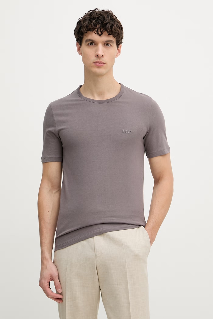 BOSS tričko pánske bavlnené TShirtRN 3P Classic 3-pak 50532468