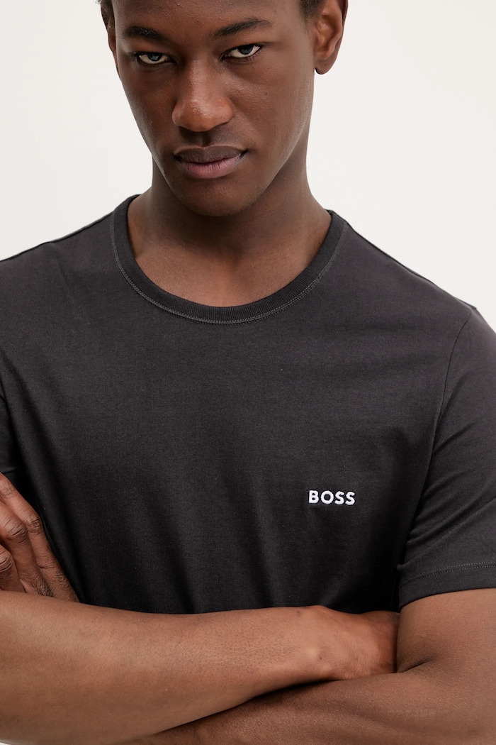 BOSS t-shirt ανδρικό βαμβακερό TShirtRN 3P Classic 3-pack 50532468