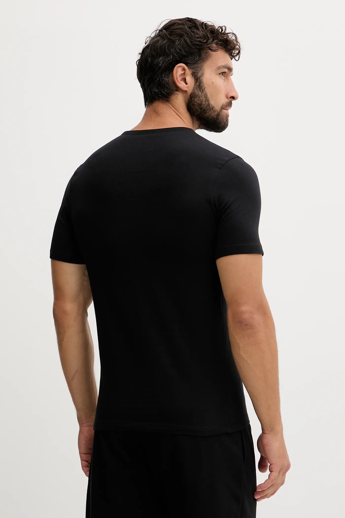 BOSS t-shirt férfi pamut TShirtRN 3P Classic 3-as csomag 50532468