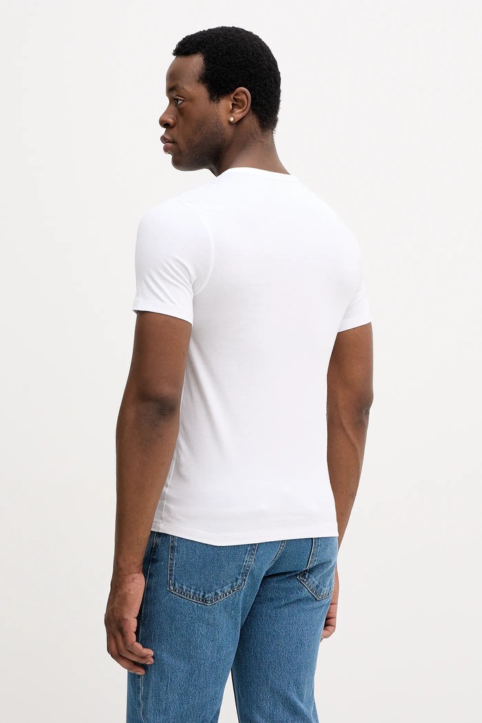 BOSS t-shirt ανδρικό βαμβακερό TShirtRN 3P Classic 3-pack 50532468 γκρί