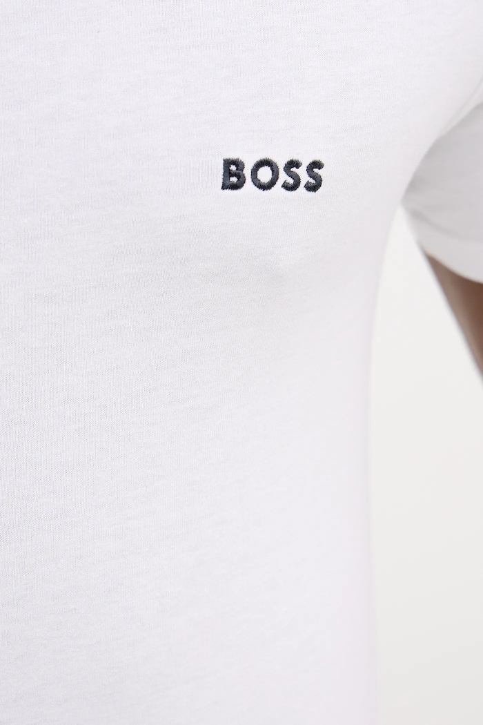 BOSS t-shirt ανδρικό βαμβακερό TShirtRN 3P Classic 3-pack 50532468