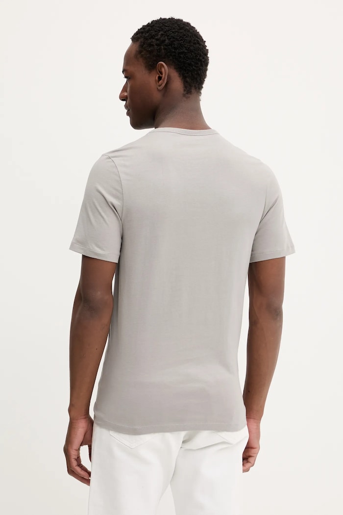 BOSS t-shirt ανδρικό βαμβακερό TShirtRN 3P Classic 3-pack 50532468 γκρί