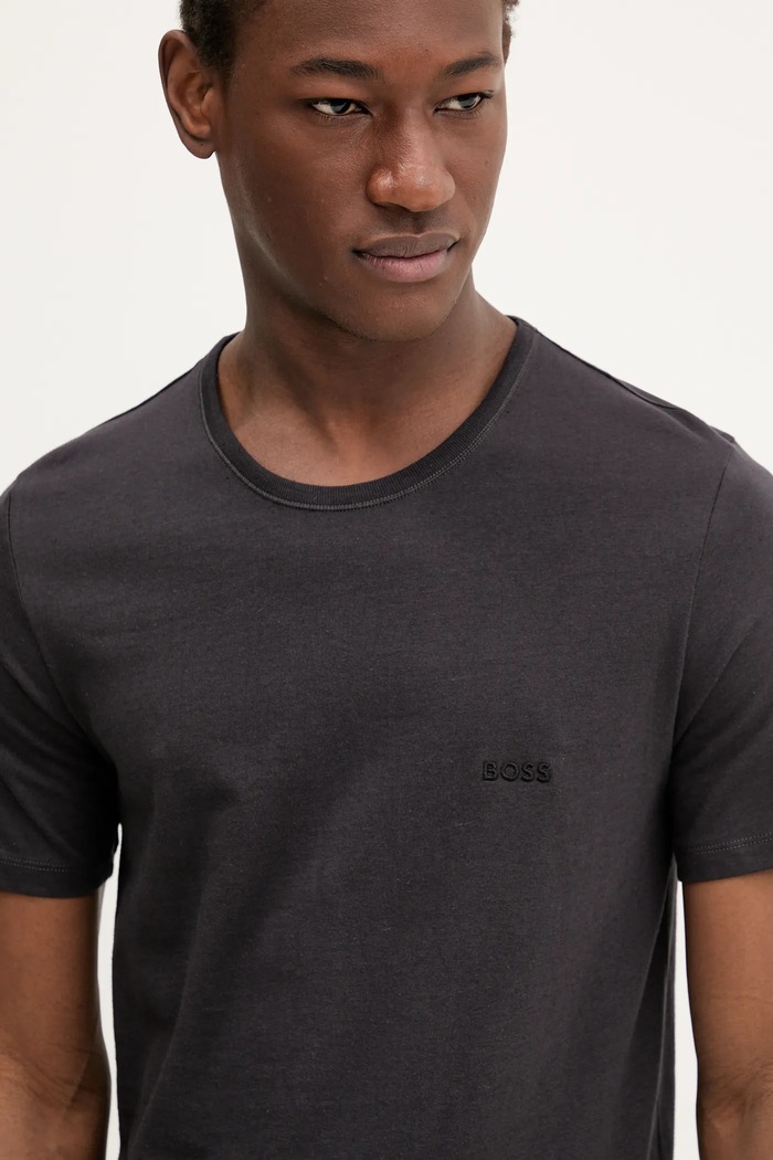 BOSS t-shirt ανδρικό βαμβακερό TShirtRN 3P Classic 3-pack 50532468