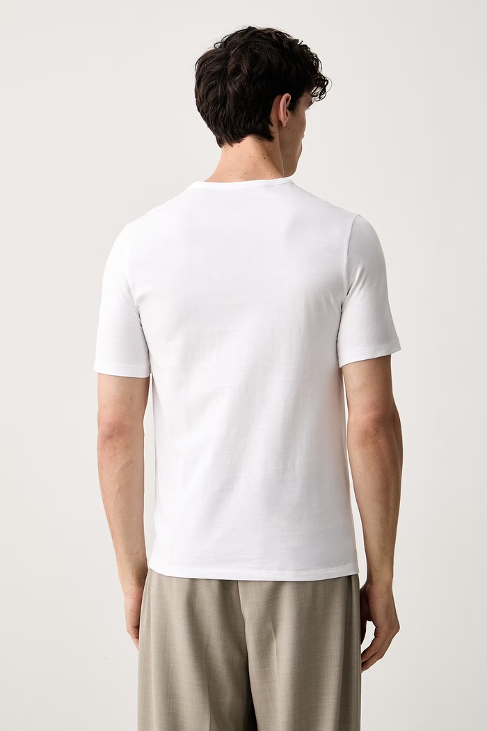 Одяг BOSS футболка чоловіча бавовняна TShirtRN 3P Classic 3 шт. 50532468 зелений