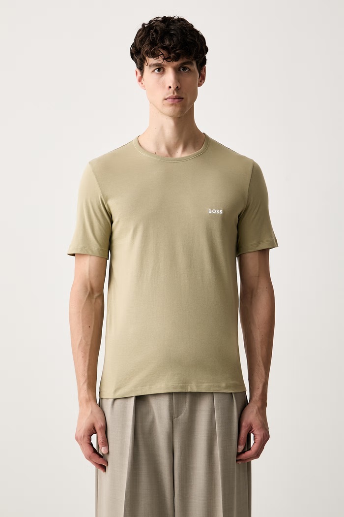BOSS футболка чоловіча бавовняна TShirtRN 3P Classic 3 шт. 50532468