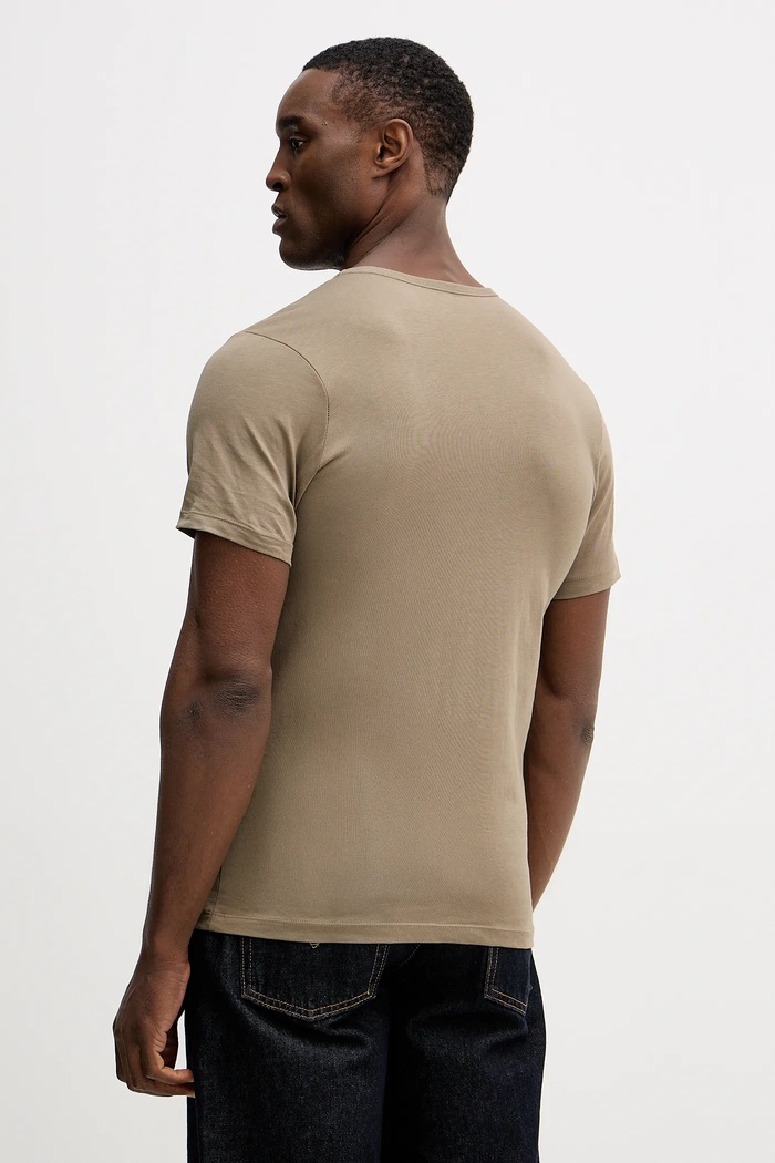 BOSS t-shirt ανδρικό βαμβακερό TShirtRN 3P Classic 3-pack 50532470