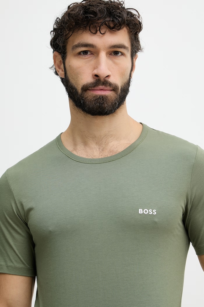 BOSS tričko pánské bavlněné TShirtRN 3P Classic 3-pack 50532470