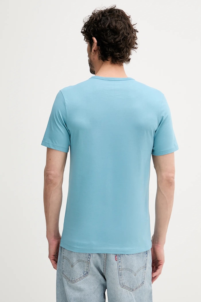 BOSS t-shirt ανδρικό βαμβακερό TShirtRN 3P Classic 3-pack σκούρο μπλε 50532470