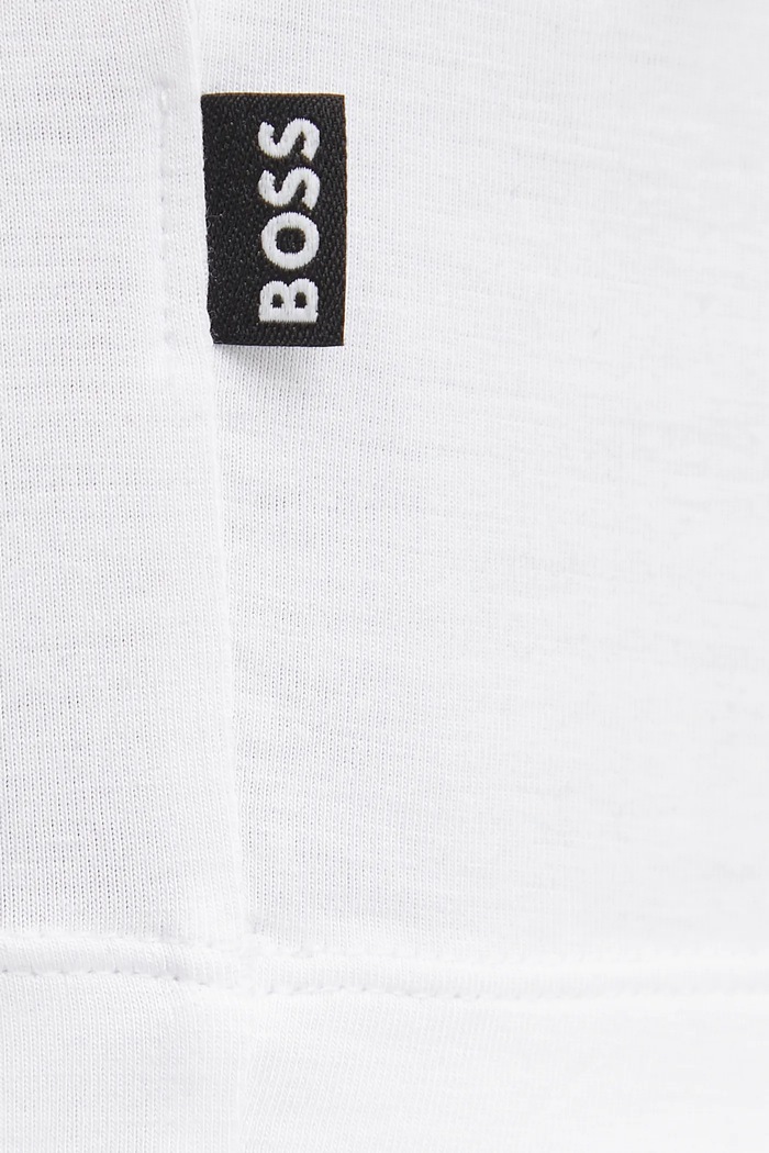 BOSS t-shirt da uomo con viscosa TShirt RN 3P Bamboo pacco da 3 50534019 bianco