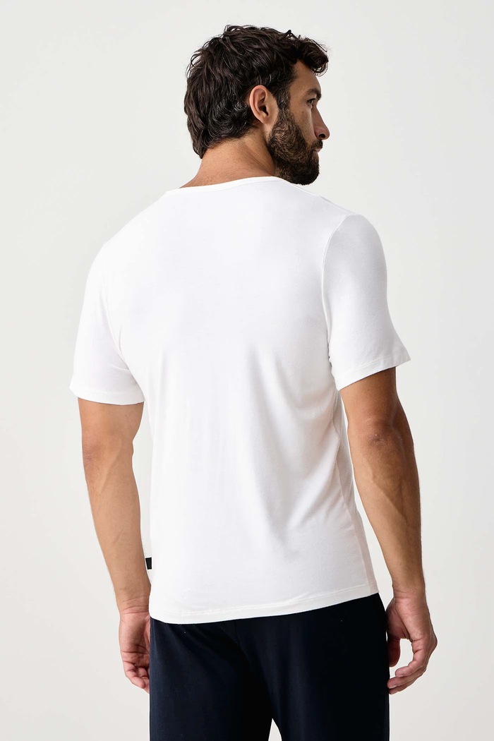 Дрехи BOSS Тениска мъжка с вискоза TShirt RN 3P Bamboo 3 броя 50534019 тъмносин