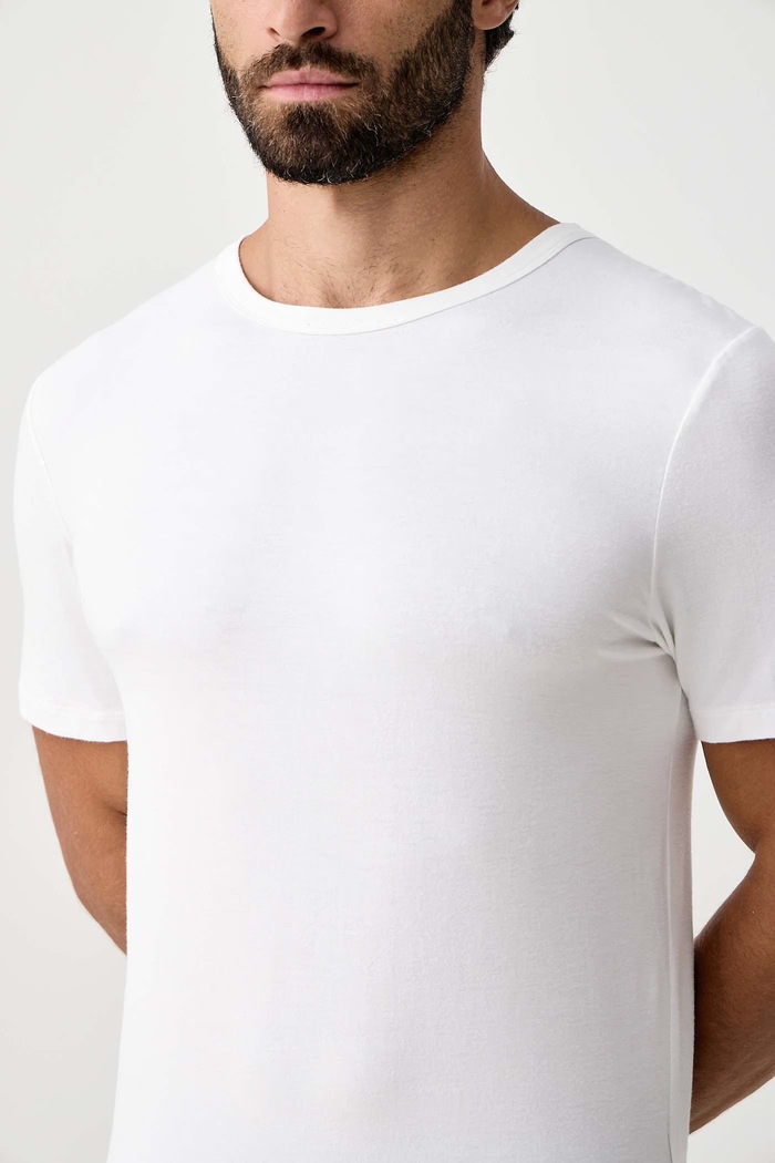 BOSS Тениска мъжка с вискоза TShirt RN 3P Bamboo 3 броя 50534019