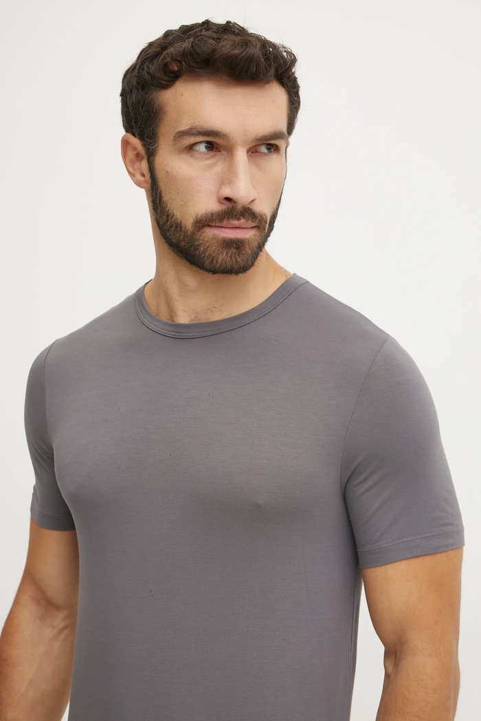 BOSS T-shirt męski z wiskozy TShirt RN 3P Bamboo 3-pack 50534019
