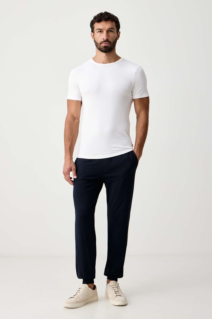 BOSS Тениска мъжка с вискоза TShirt RN 3P Bamboo 3 броя 50534019 черен SS26