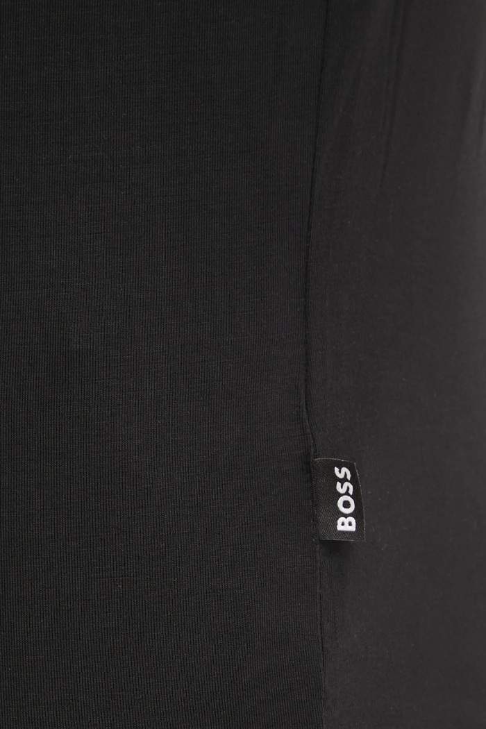 BOSS tričko pánske s viskózou TShirt RN 3P Bamboo 3-pak 50534019 čierna