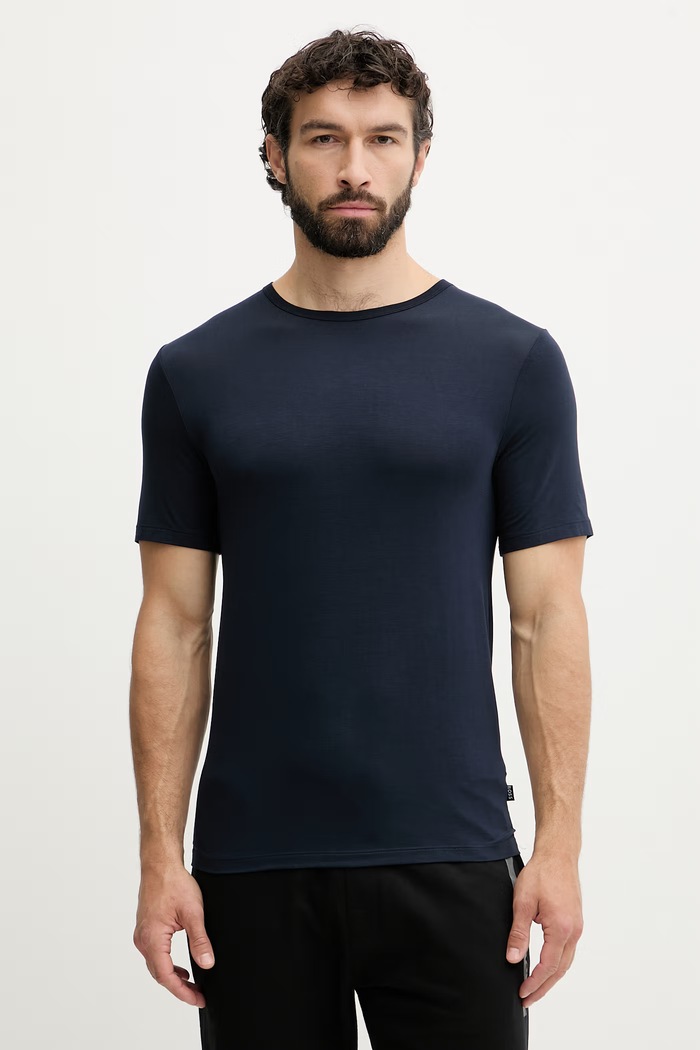BOSS tričko pánske s viskózou TShirt RN 3P Bamboo 3-pak 50534019 viacfarebná SS26