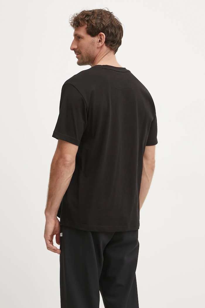 Oblečení Bavlněné tričko Boss Green 50530997 černá