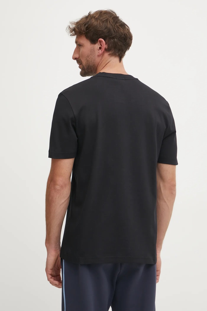 Odzież BOSS Green T-shirt bawełniany 50531569 czarny