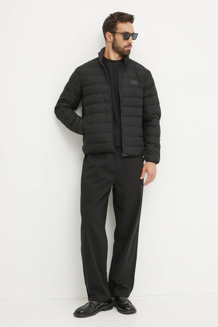 Tričko Calvin Klein Jeans J30J326752 černá SS25