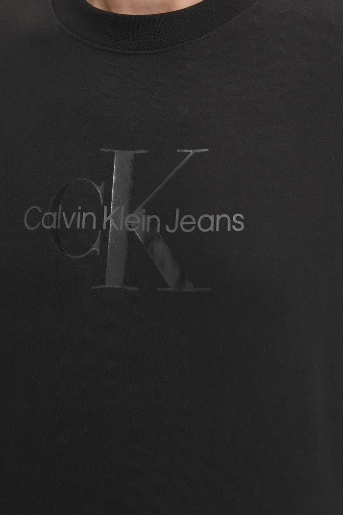 Calvin Klein Jeans t-shirt bawełniany J30J327109 czarny