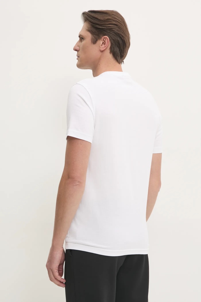 Oblečení Bavlněné tričko Calvin Klein K10K113802 bílá