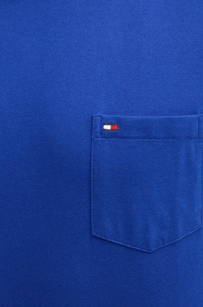 Tommy Hilfiger t-shirt ανδρικό βαμβακερό MW0MW37283 μπλε