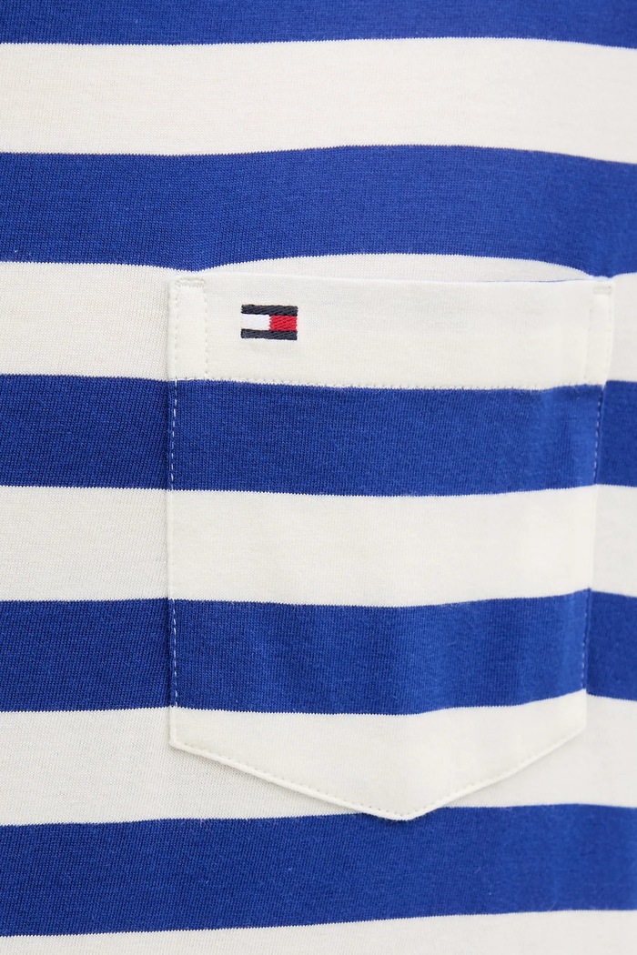 Tommy Hilfiger tričko pánske bavlnené tmavomodrá MW0MW37283
