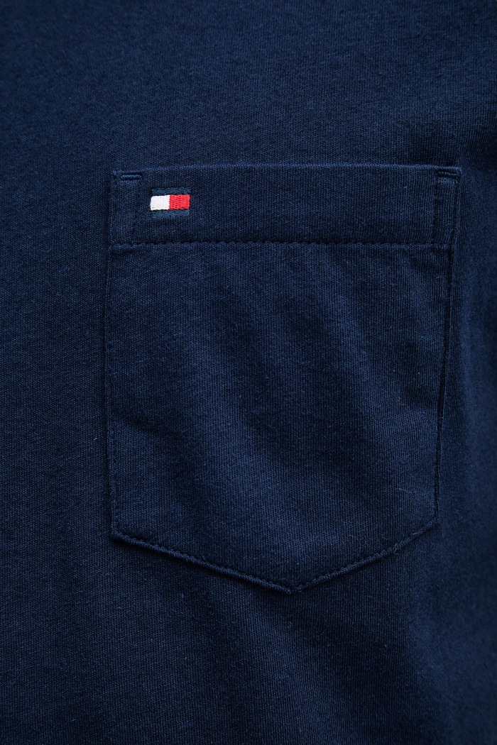 Tommy Hilfiger tricou bărbătesc din bumbac MW0MW37283 bleumarin
