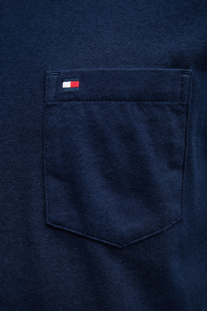 Tommy Hilfiger tricou bărbătesc din bumbac MW0MW37283 bleumarin