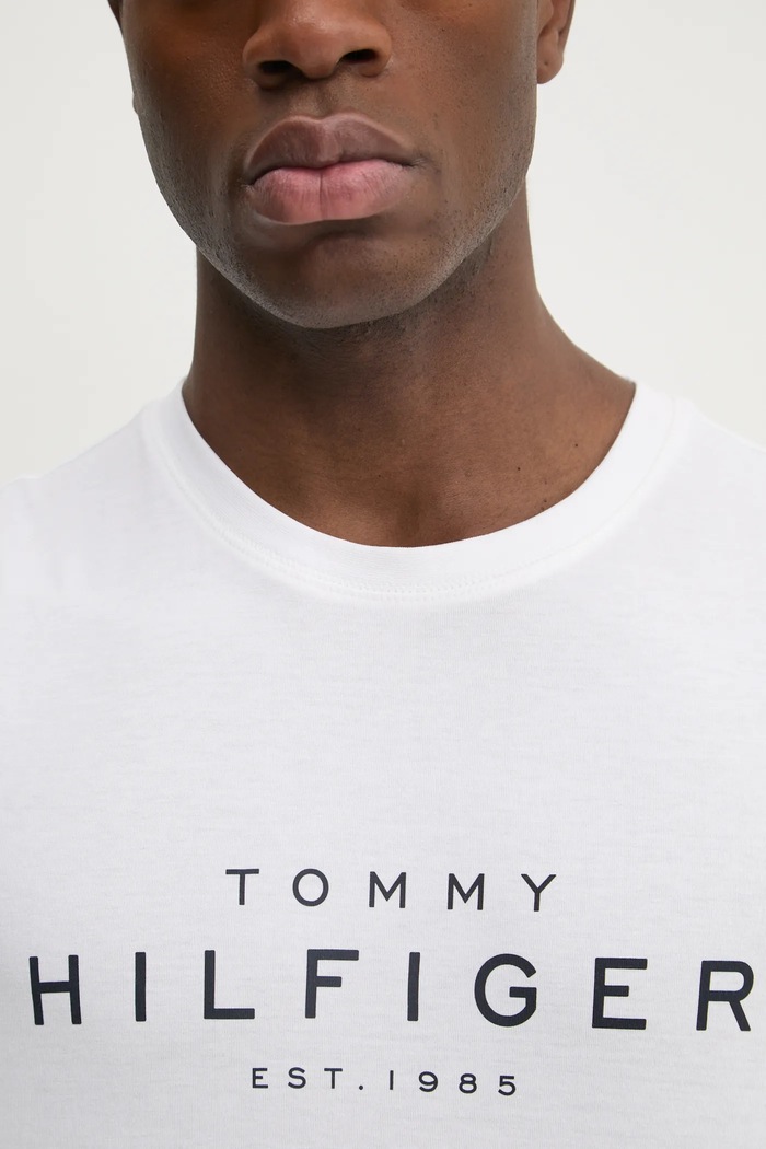 Tommy Hilfiger Bavlněné tričko Tommy Hilfiger MW0MW37448