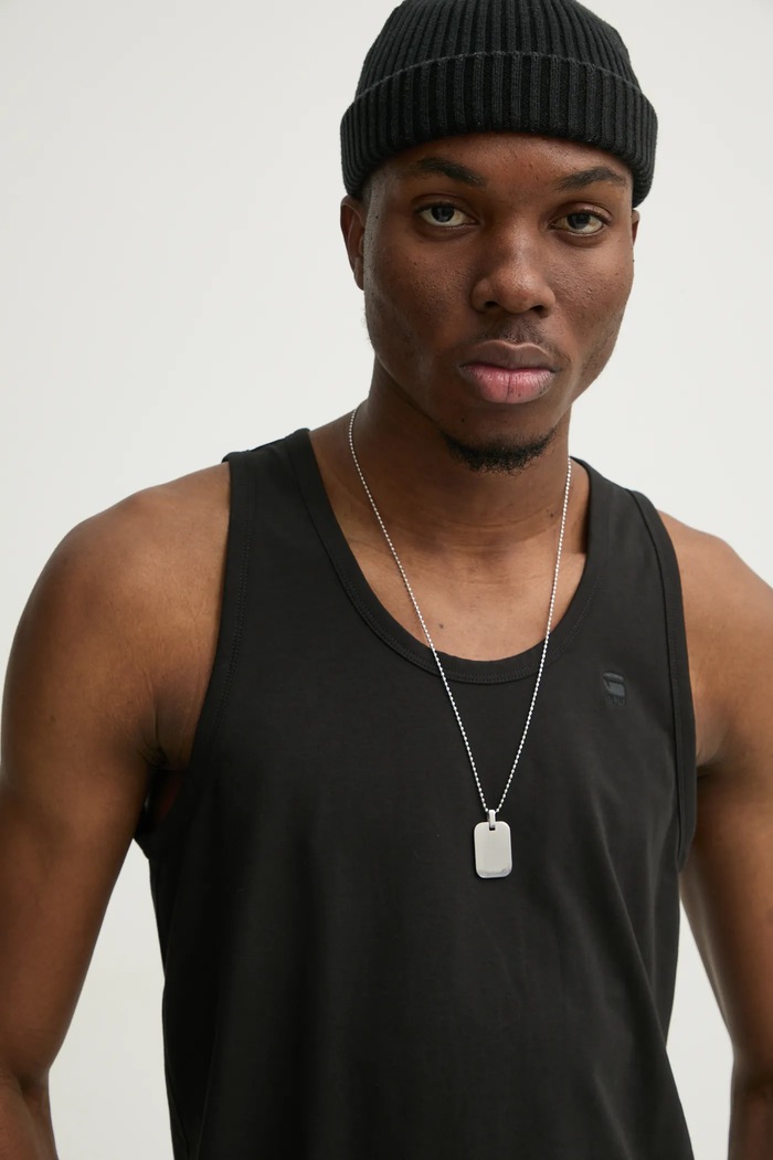 Футболка G-Star 2 шт Base tank top slim чёрный D25476.3310