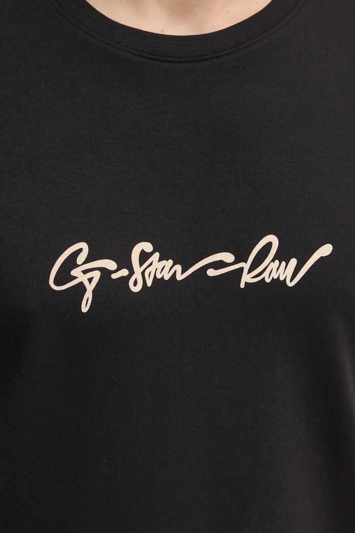 G-Star t-shirt bawełniany D25150.C812 czarny