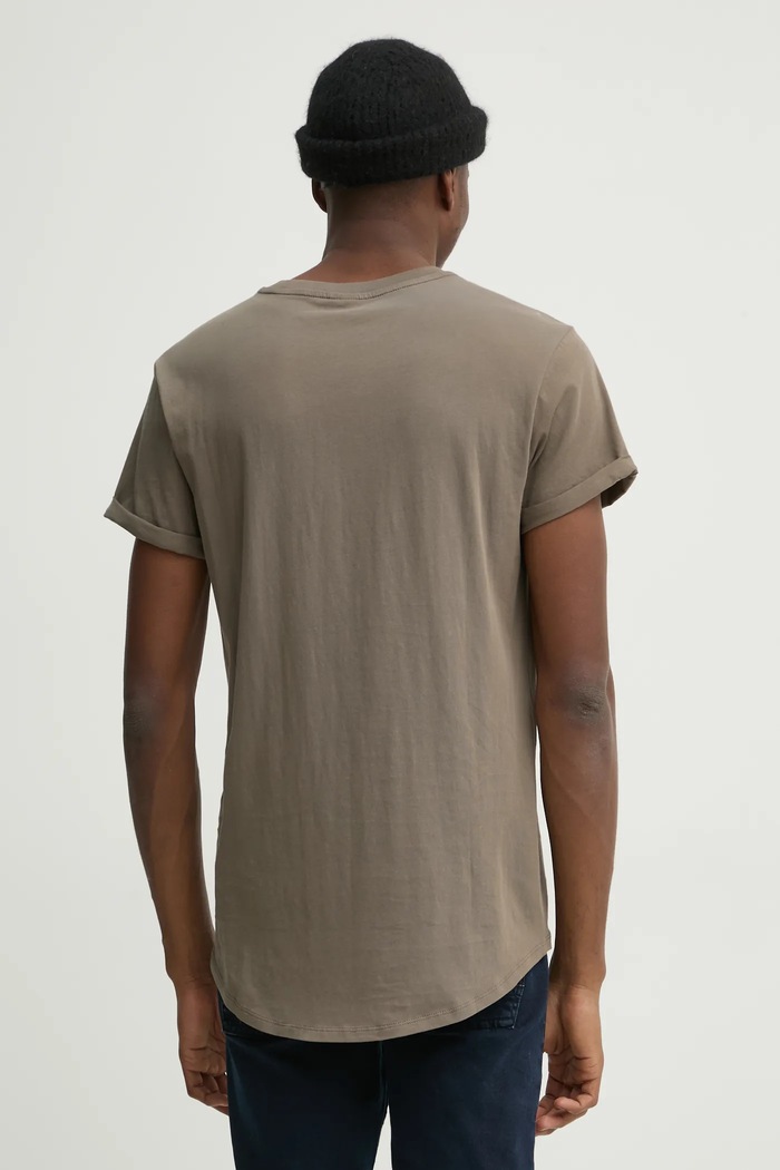 Îmbrăcăminte G-Star Tricou din bumbac D16396.B353. maro