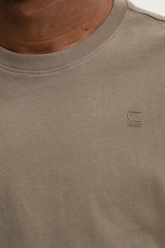 Tricou din bumbac G-Star maro D16396.B353.