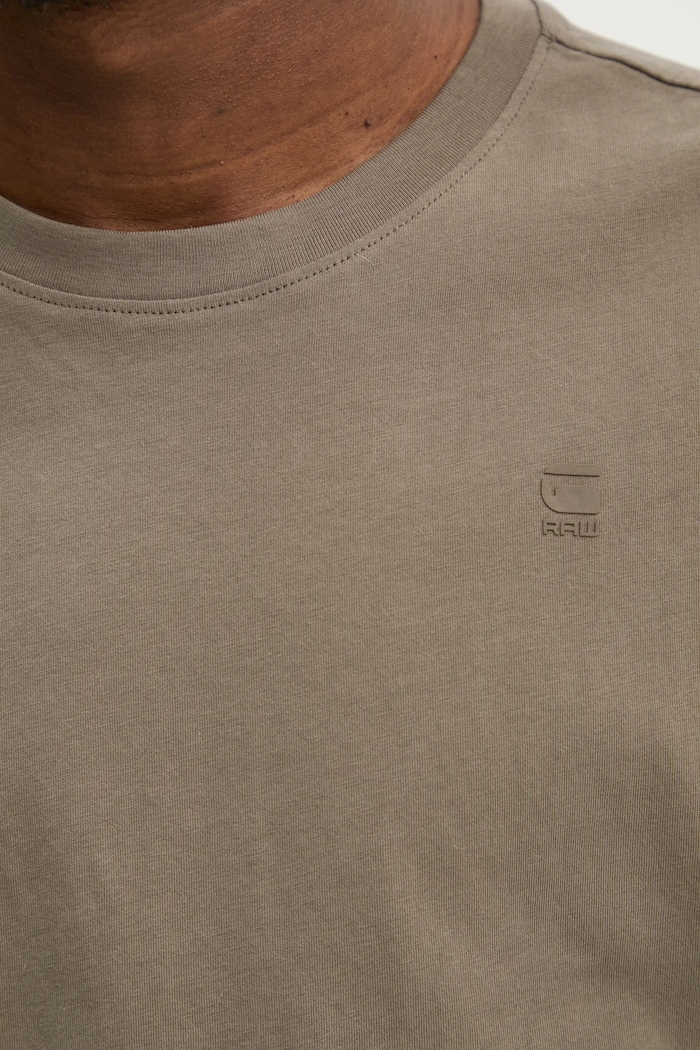 Tricou din bumbac G-Star maro D16396.B353.