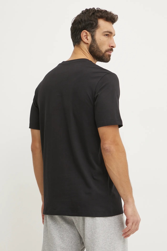 Odzież adidas t-shirt bawełniany M C HOT Q1 TEE JI6787 czarny