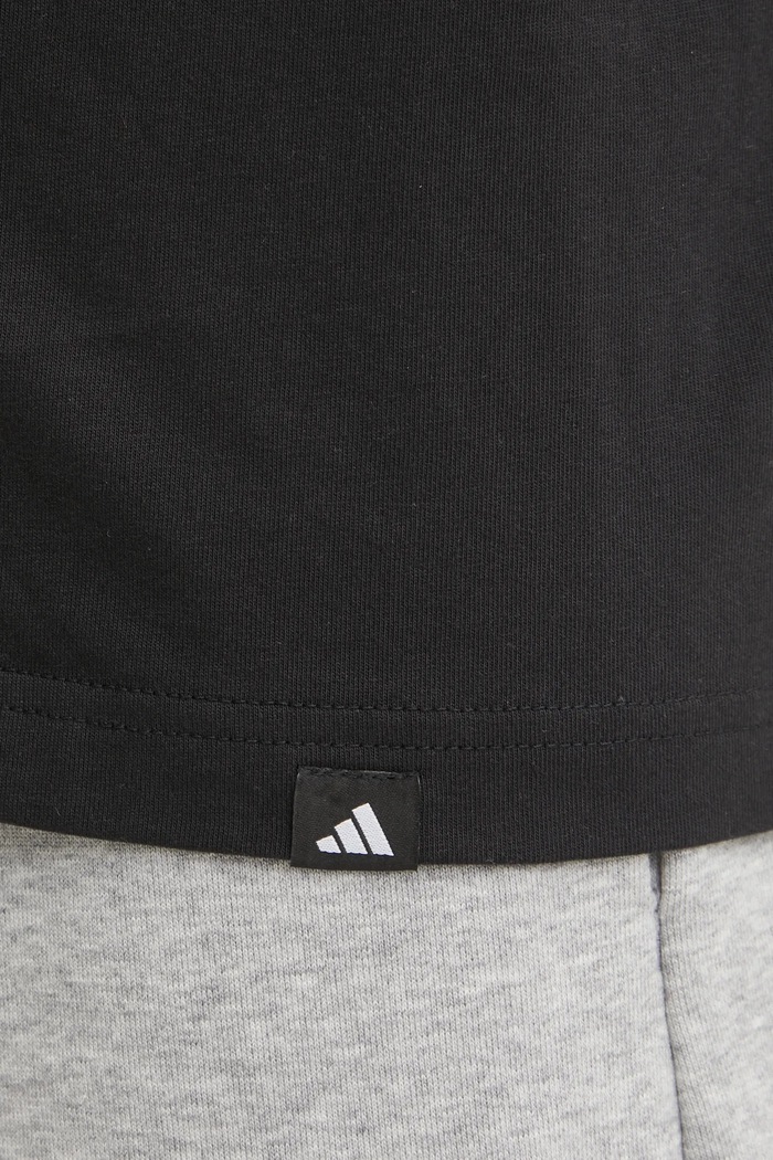 adidas t-shirt bawełniany M C HOT Q1 TEE JI6787 czarny