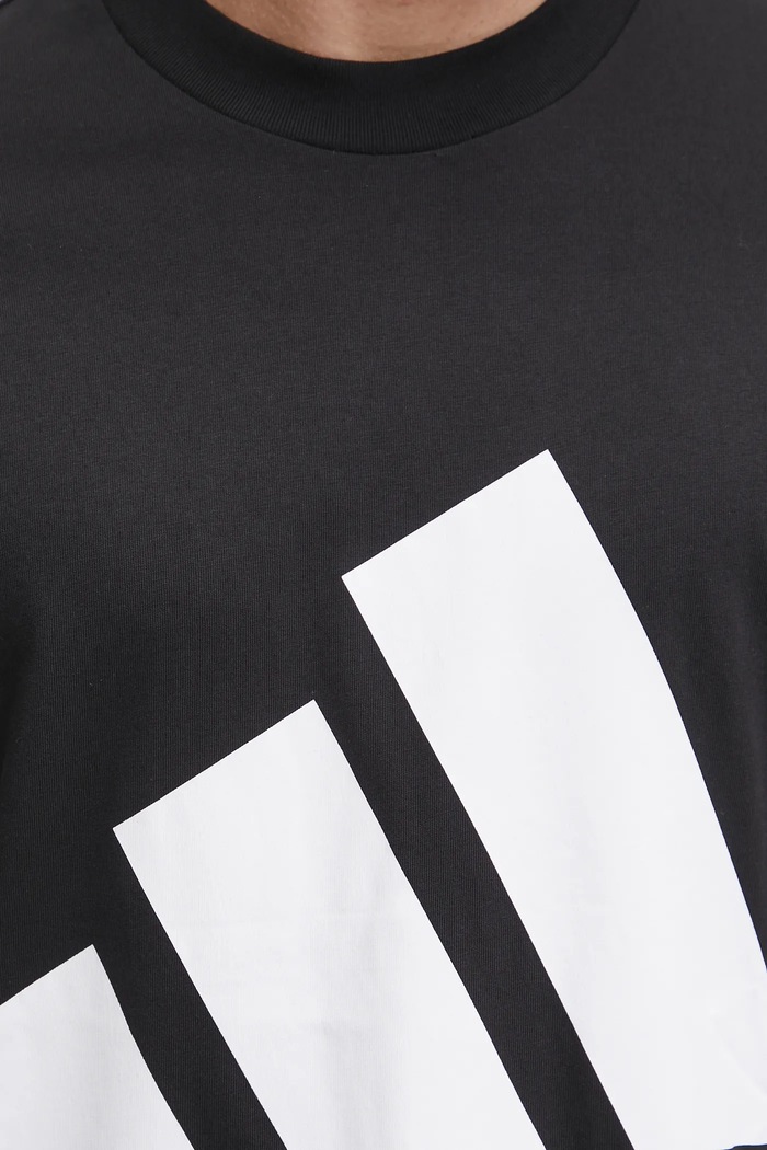 Bavlněné tričko adidas Essentials JE8945 černá
