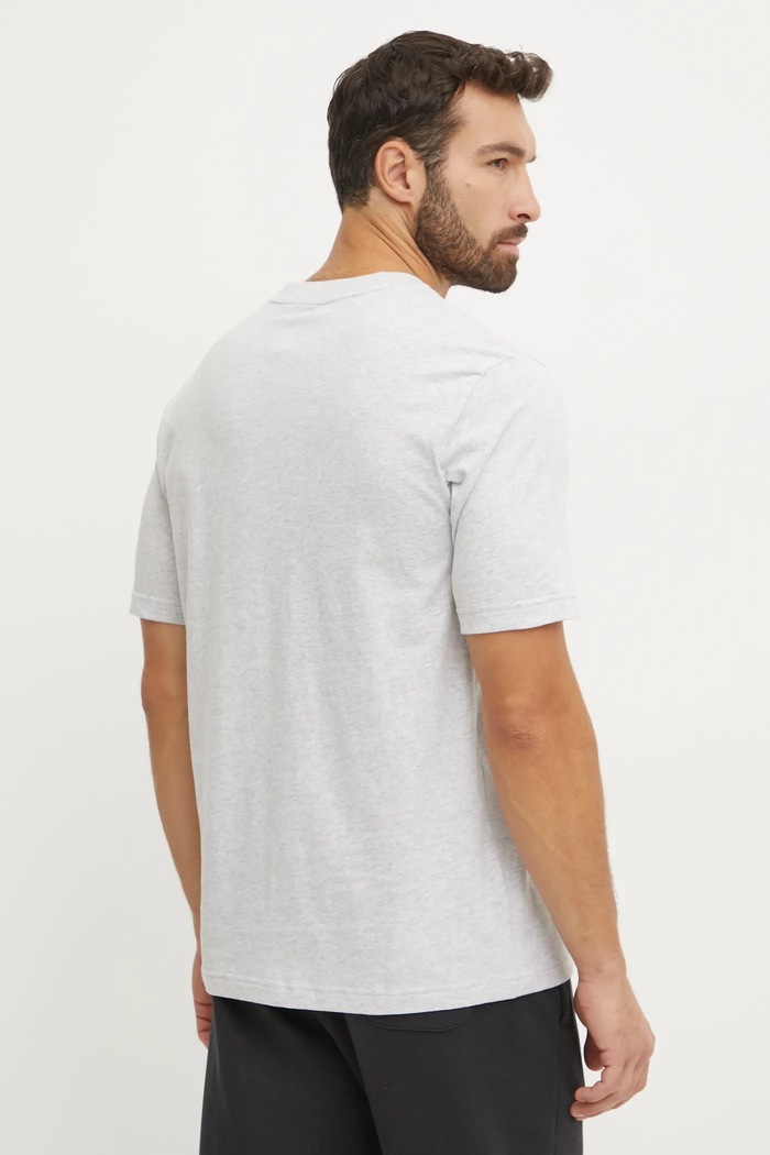 Oblečení Bavlněné tričko adidas Essentials JE8946 šedá