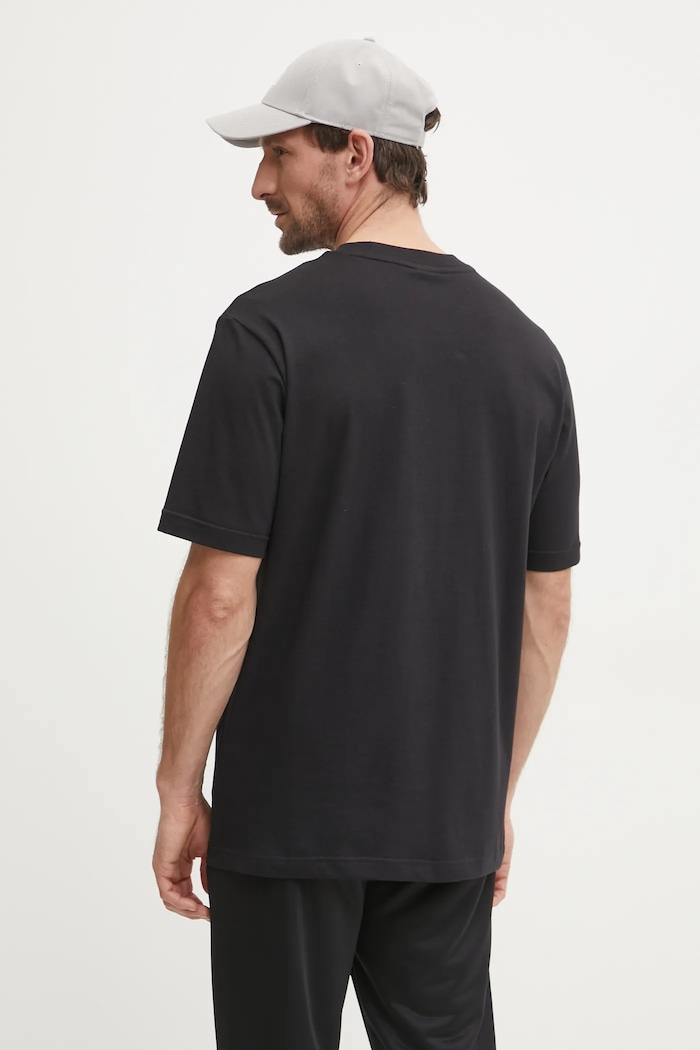 Odzież adidas T-shirt bawełniany Essential JE9024 czarny