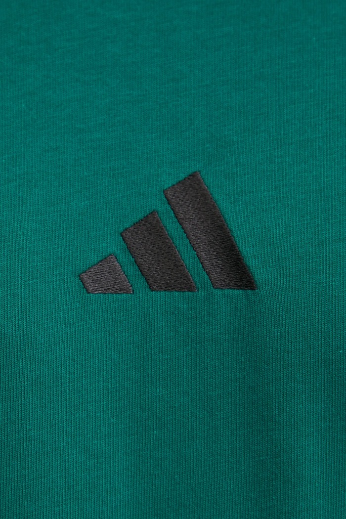 adidas t-shirt in cotone Essential JF1096 verde