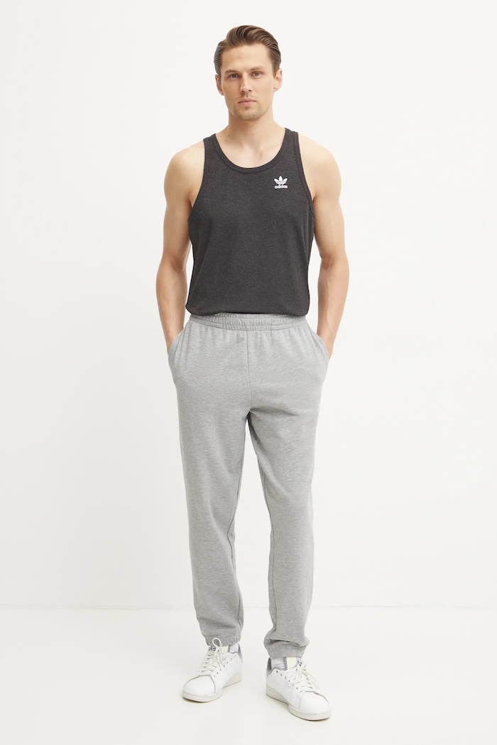 Тениска adidas Originals Essential IW5795 сив SS25