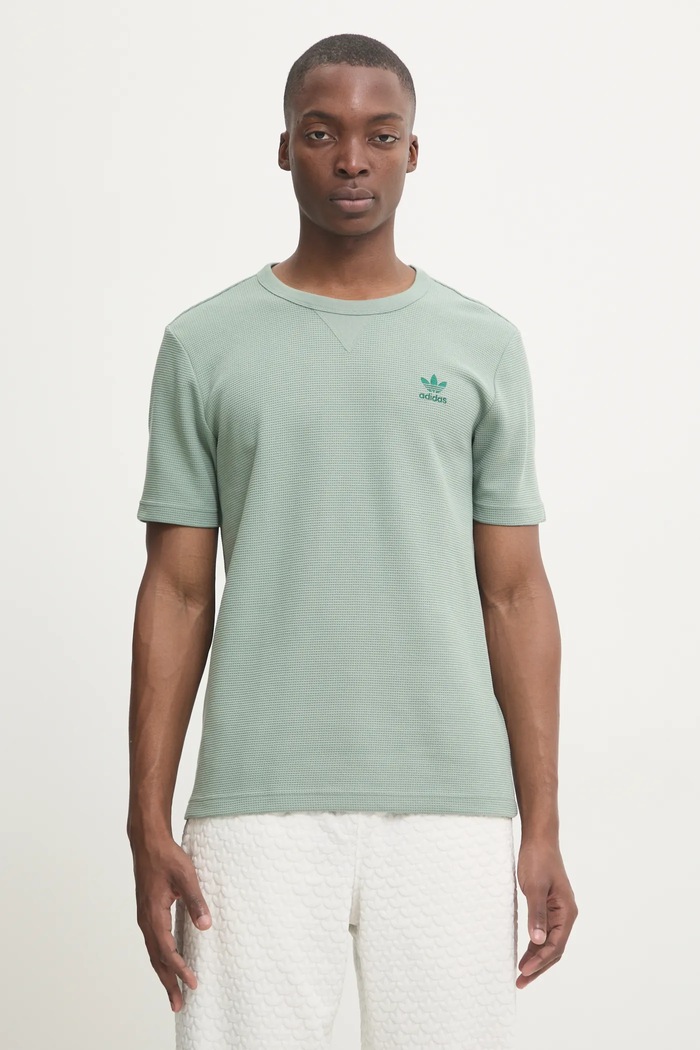 adidas Originals t-shirt Essential pozostałe zielony JD2446