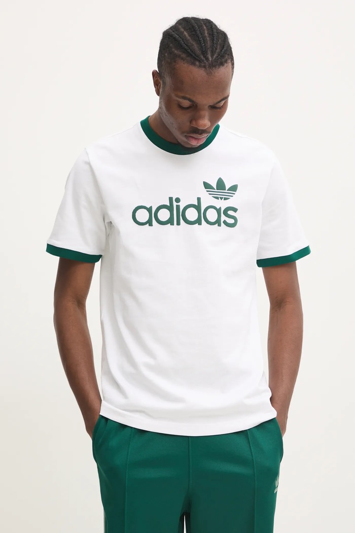 adidas Originals cotton t-shirt SIMPLE TEE cotton white JC8371
