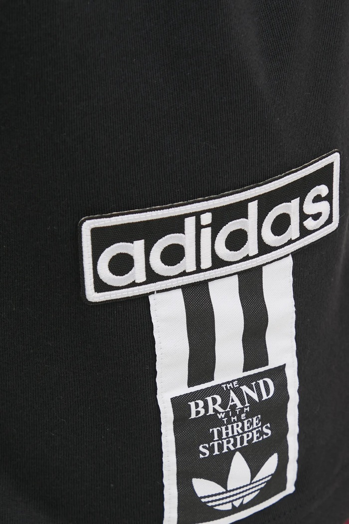 Oblečení Bavlněné tričko adidas Originals Adibreak JD4194 černá