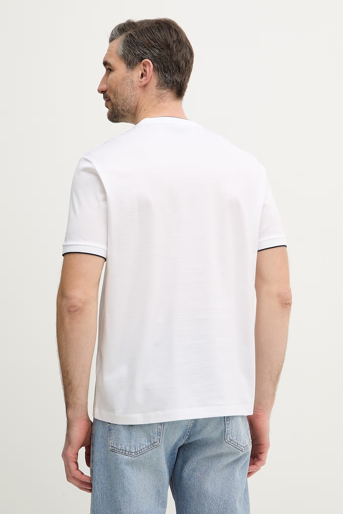 Îmbrăcăminte Paul&Shark tricou din bumbac 25411007 alb